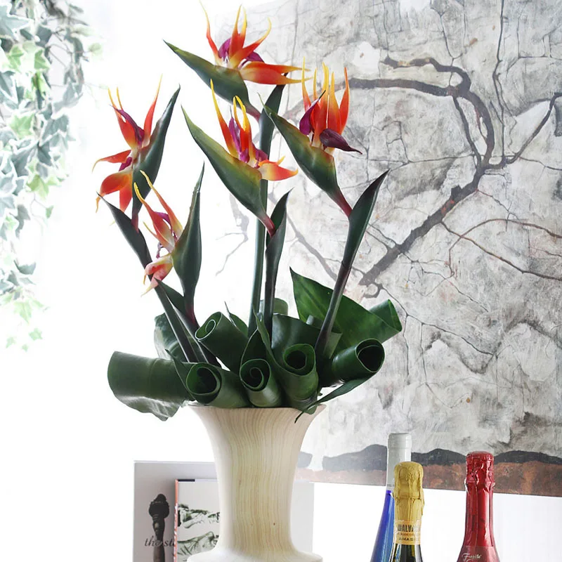 12 шт./партия искусственные цветы для дома Осеннее украшение высушенные тычинки