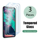 Защитное стекло с полным покрытием для iPhone 5, 5S, SE Pro, XR, Max, X, XS, 6, 6S, 7, 8 Plus, iPhone SE 2020, 3 шт.