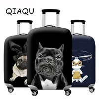 travel accessories suitcase cover animal pattern luggage protective cover cartoon elastic dust bag case for 18 32 inch zipper