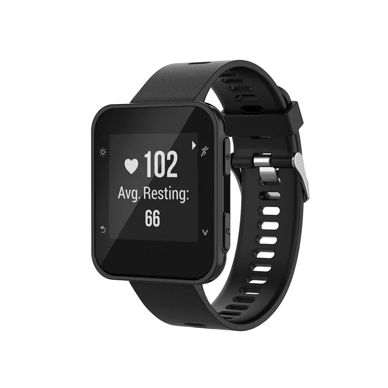 Быстросменный ремешок для наручных часов Garmin Forerunner 35 силиконовый браслет