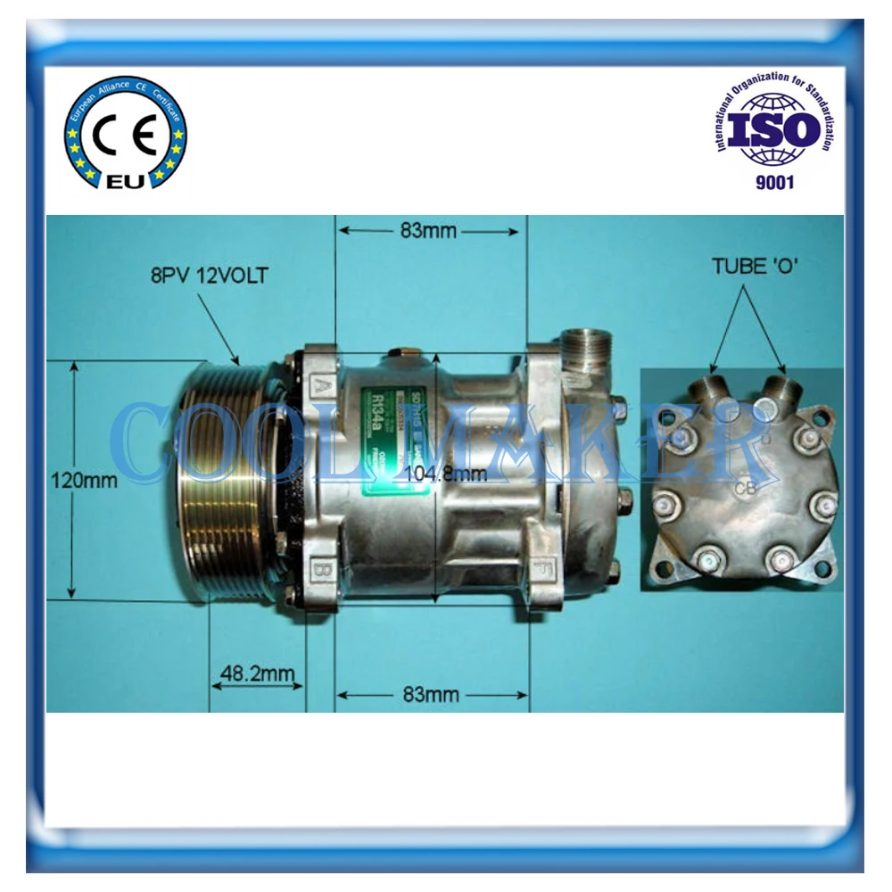 7H32 19D623 AC 447190 7233 DCP14019 ac компрессор для Land Rover Range Sport LS 3 6 248300 0780 LR014536 LR018426|Компрессор