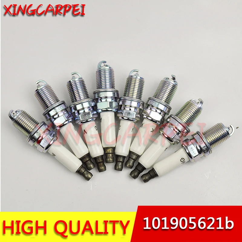 

4/6/8 pcs 101905621B PFR6W-TG Iridium Power Spark Plug For 10190 5621B PFR6W TG high quality car ignition plug Auto Parts