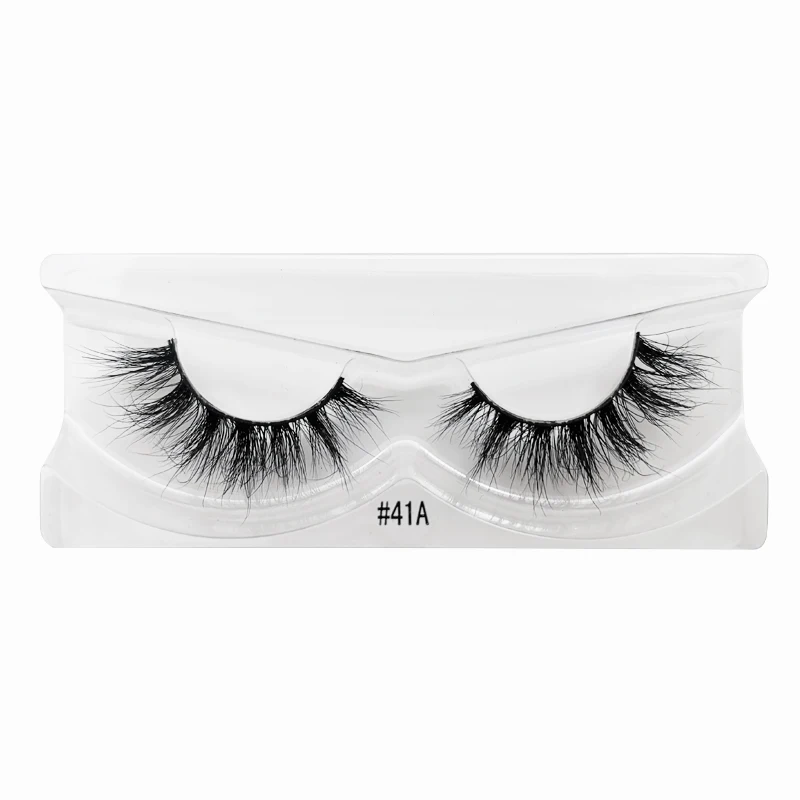 wholesale 20/30/40/50 pairs bulk fluffy mink lashes volume 3d/5d false eyelashes extension custom label natural lash makeup | Красота и