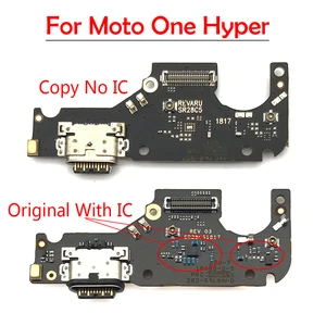 Оригинал, для Motorola Moto One, коннектор USB, зарядная плата, док-порт, гибкий кабель, запасные части