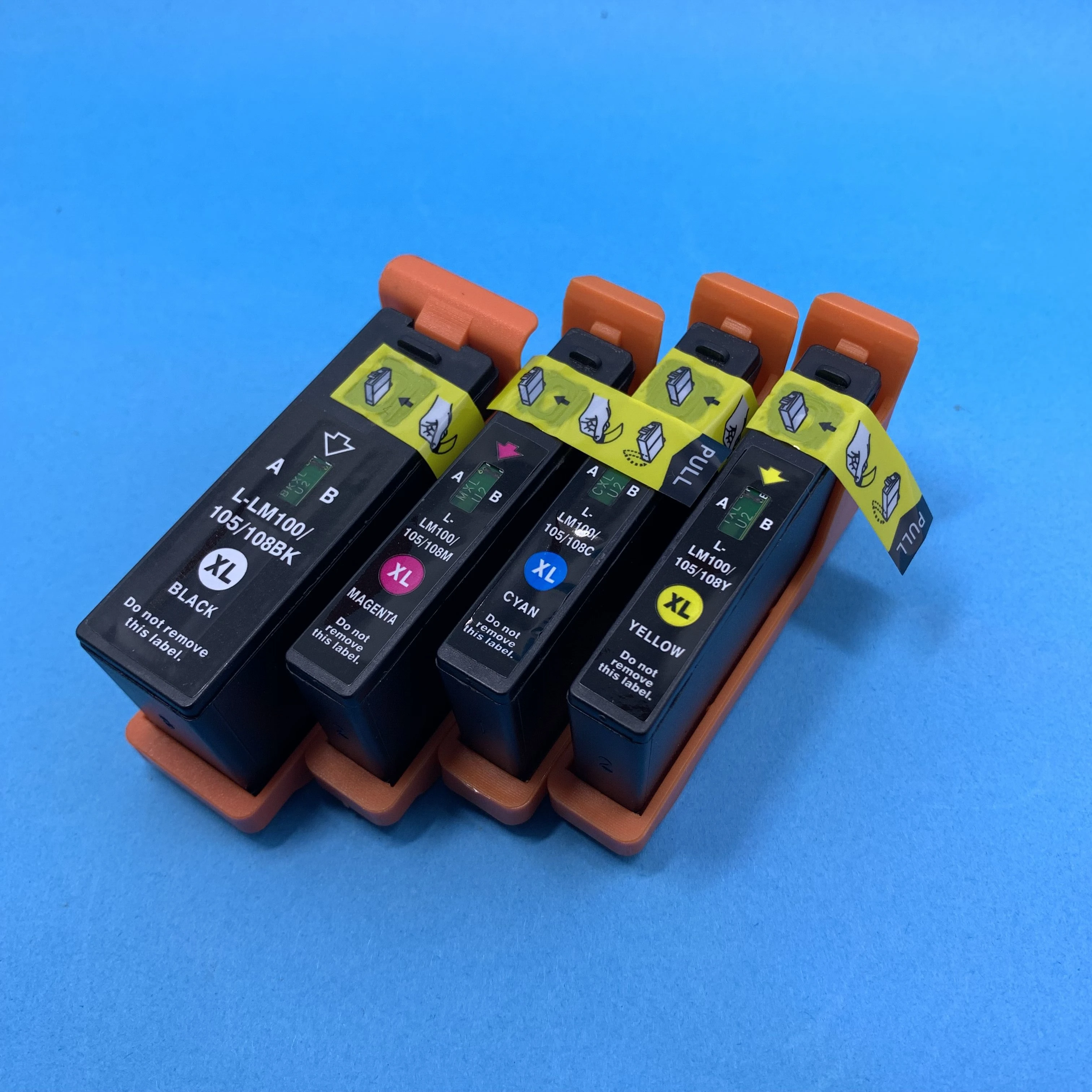 Совместимый чернильный картридж YOTAT или Lexmark 100A LM100A LM100 LM105 LM108 для S305 S405 S505 S605 Pro205