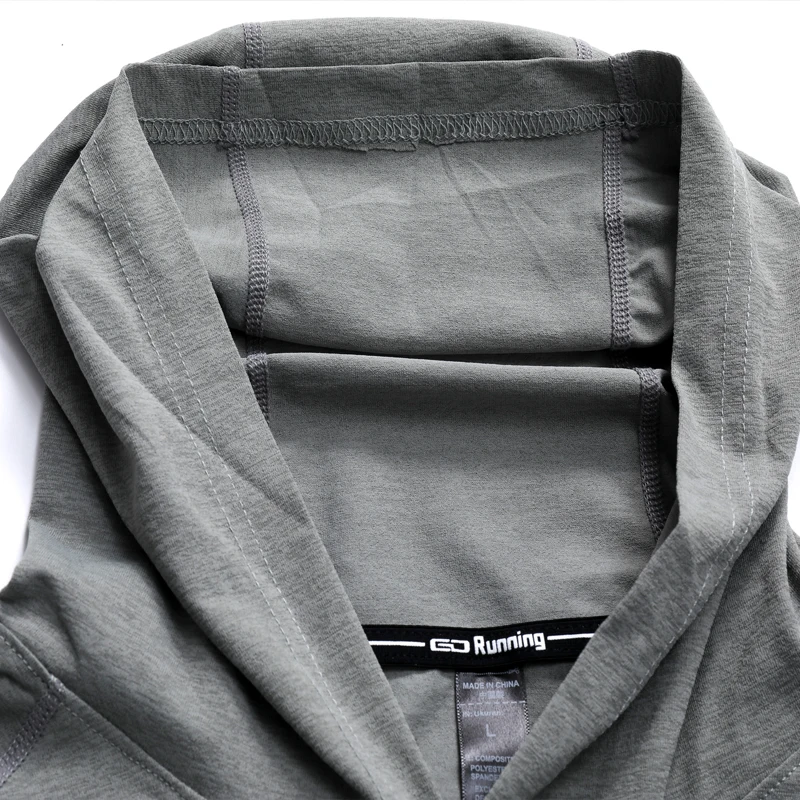 Compression Sweatshirt Breathable Quick Dry Gym Sports Autumn Pullover Workout Jogging Long Sleeves Man Thin Running Hoodies