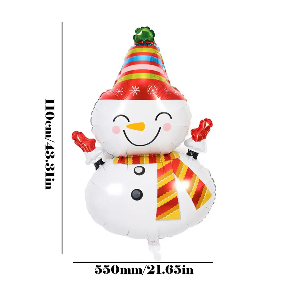 

Christmas Mall Decoration Aluminum Balloons Santa Claus Christmas Tree Snowman Aluminum Foil Balloons