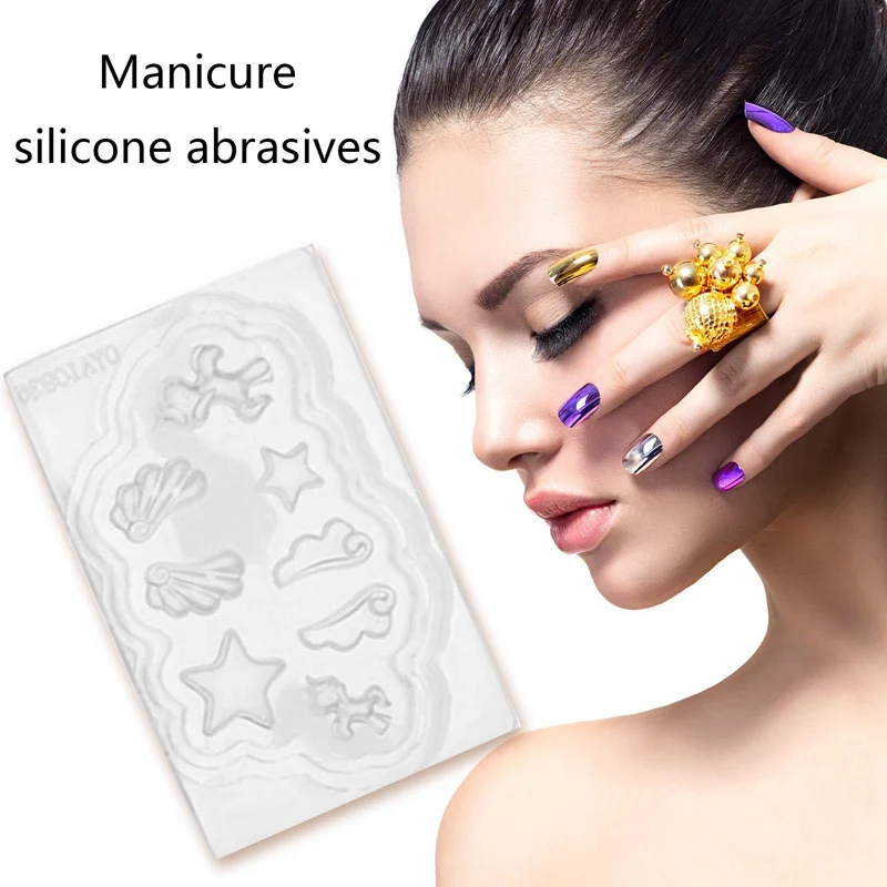 

1 Pcs Silicone Resin 3D Acrylic Nail Art Mold Cartoon Animal Horse Star Transparent Silicone Mold For Woman DIY Jewelry Pendant