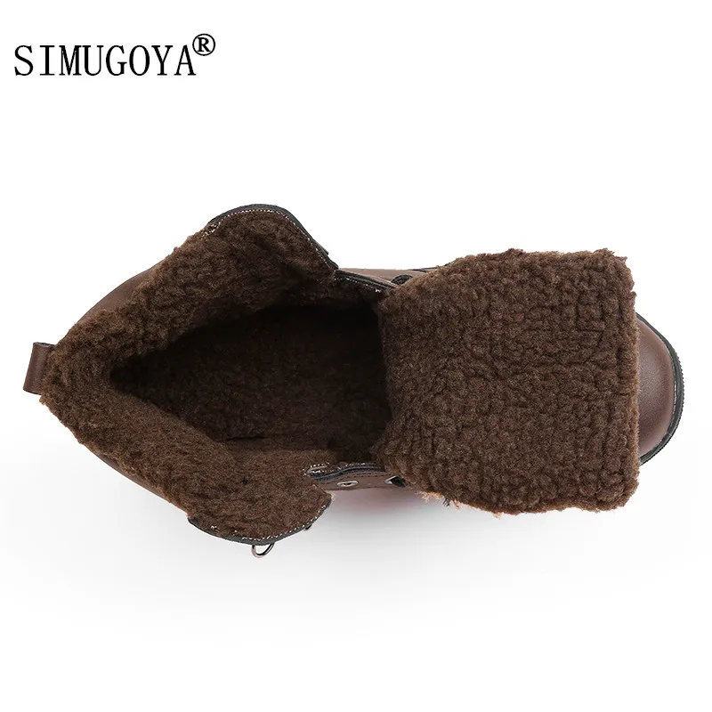 SIMUGOYA/Новинка зимняя обувь из хлопка мужская повседневная теплые и удобные зимние