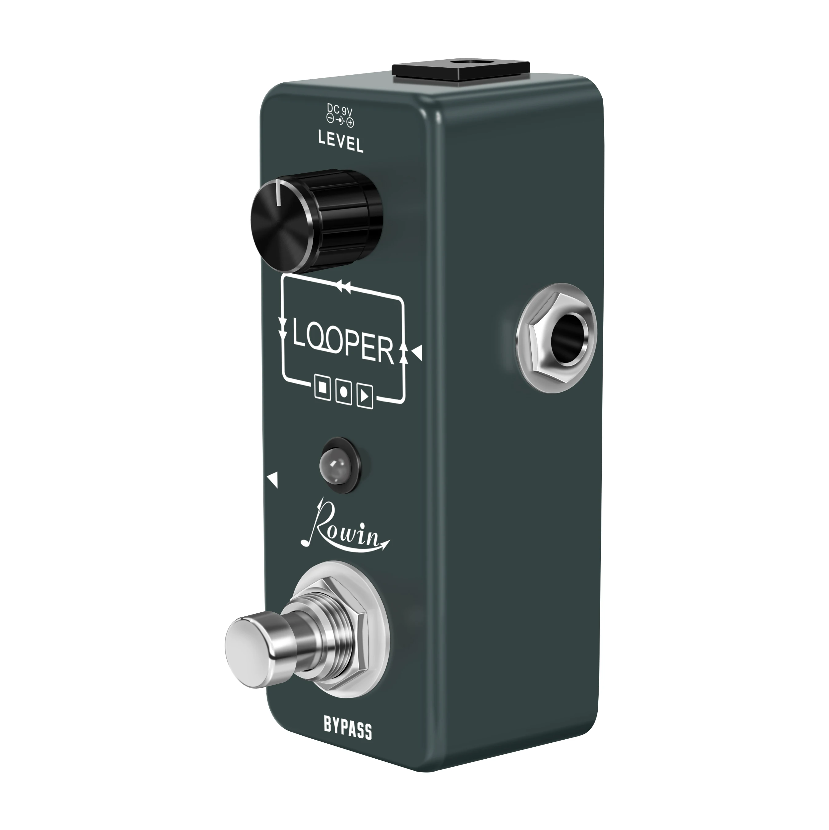 Гитарная педаль Rowin Looper неограниченные оверсайз 10 м циклической гитары с USB на