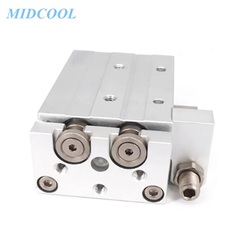 Воздушный цилиндр серии HLQ диаметр 16 мм HLQ16 компактный ползунковый