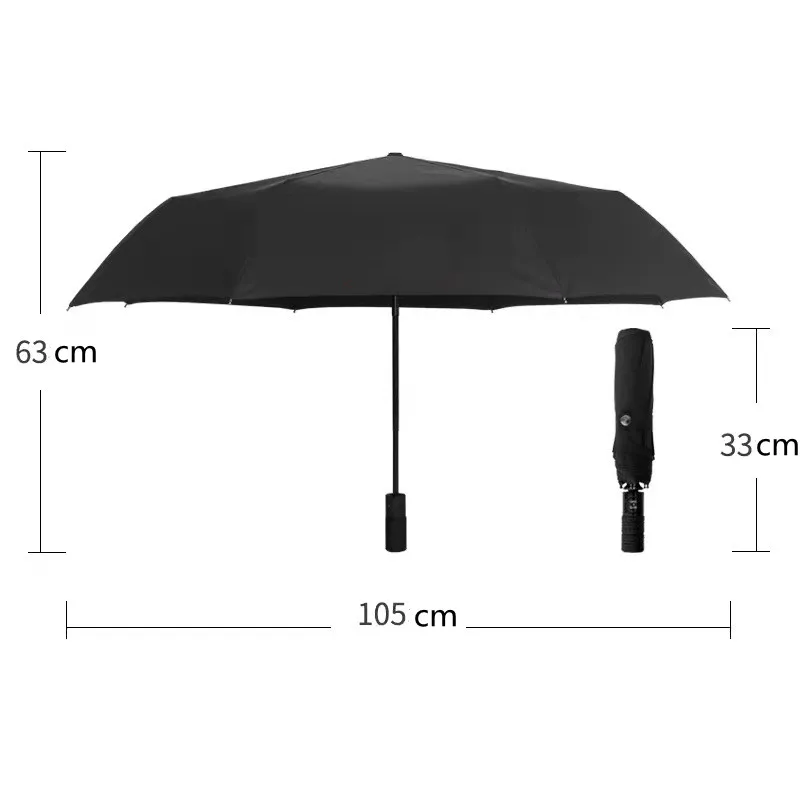 Оригинальный зонт трехсложный с ручкой для автомобилей Audi A3 A4 B8 B9 A6 C5 C6 C7 A7 Q5 A5 A8 8V0 857 951.