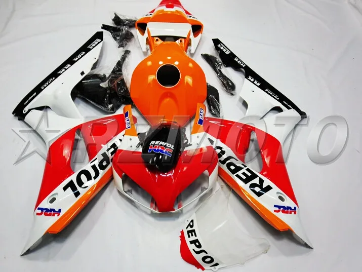 

4 бесплатных подарка, новинка, обтекатель для HONDA CBR1000RR 2006 2007 06 07, комплект для кузова repsol nice