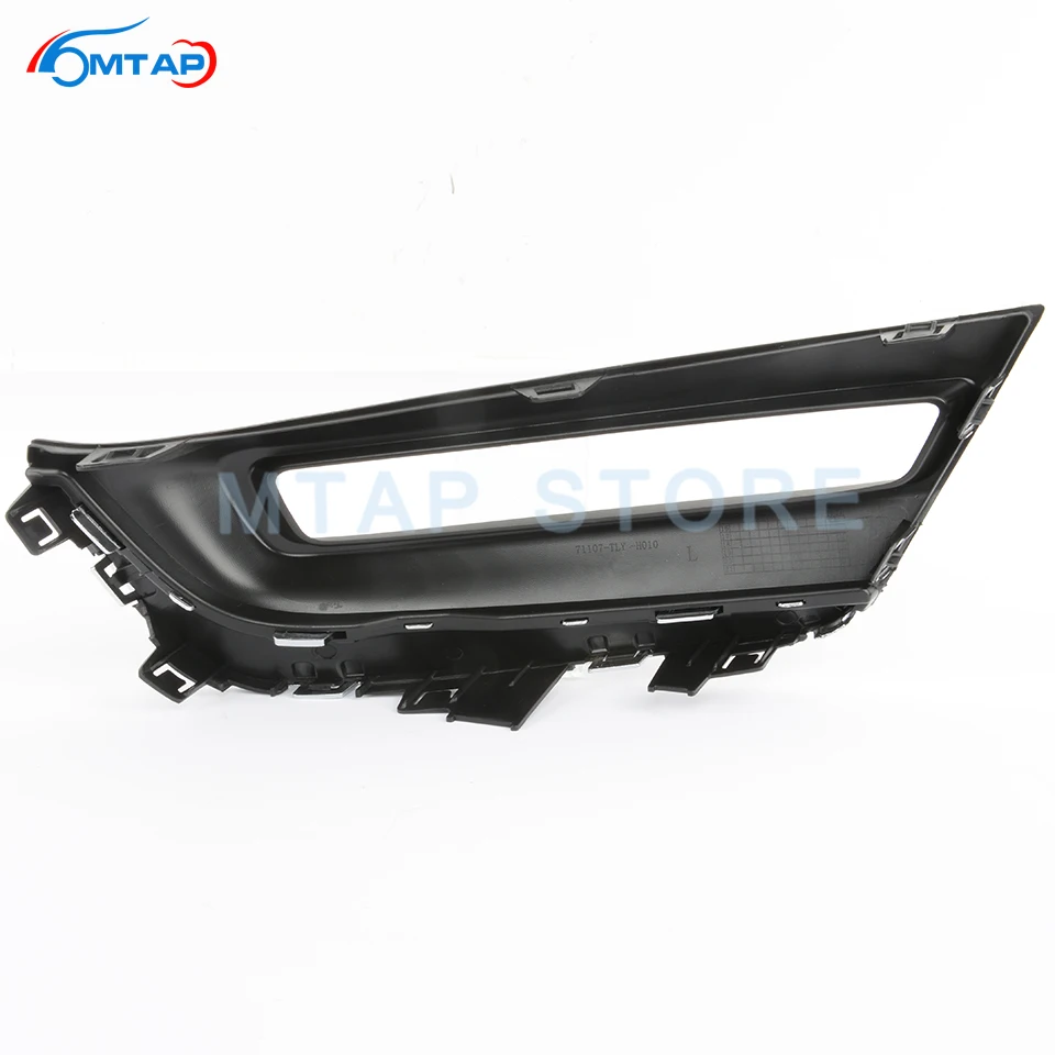 MTAP серебристый хромированный передний бампер противотуманная фара крышка
