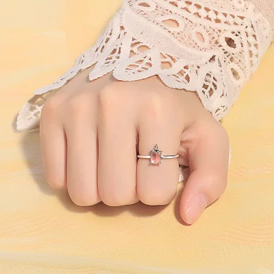 Чандлер из нержавеющей стали CZ ожерелье с единорогами лунным камнем кристаллом