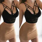 Женская Сексуальная Повседневная майка, жилет, блузка без рукавов, летний укороченный топ, рубашка, топ на бретельках, бикини, накидка, пляжная одежда