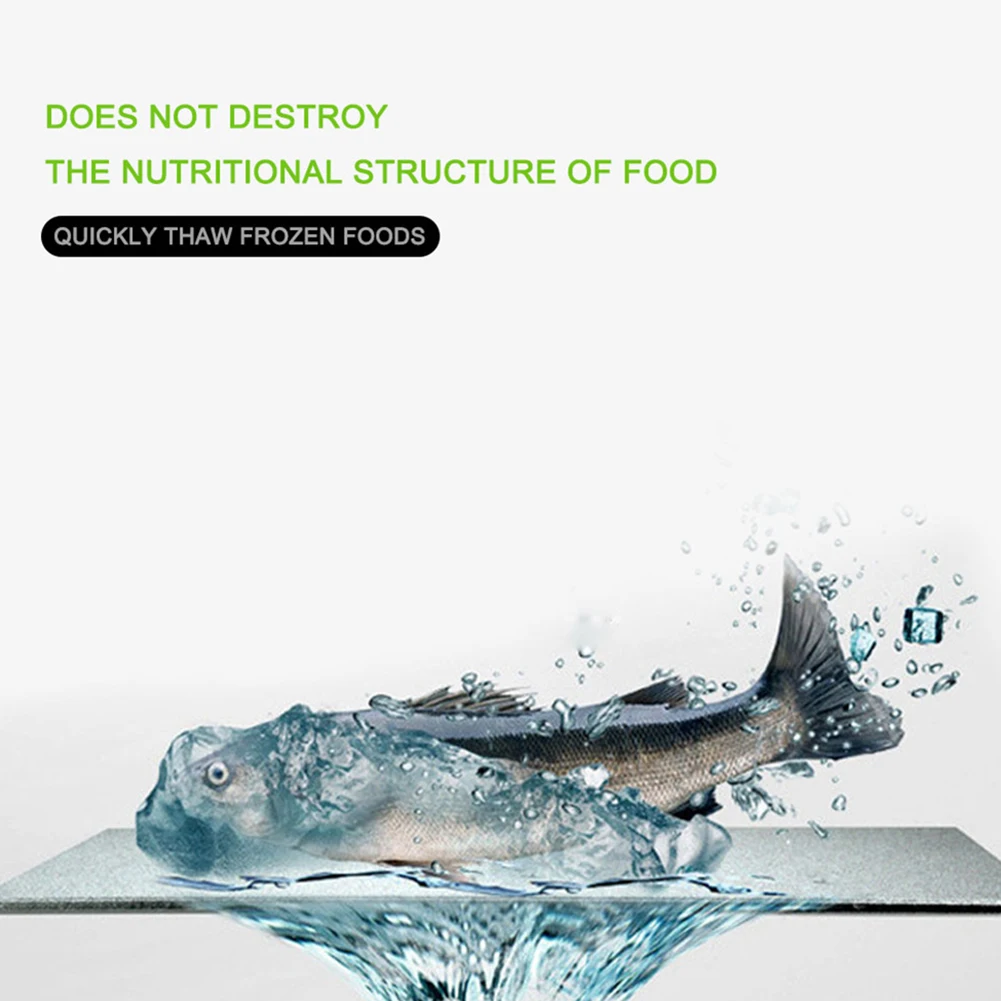 Лотки для быстрого размораживания домашней кухни антипригарный лоток мяса рыбы