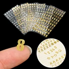 Самоклеящиеся наклейки сделай сам для альбома, декоративные наклейки для скрапбукинга, Цифровые декоративные наклейки для детей, подарки