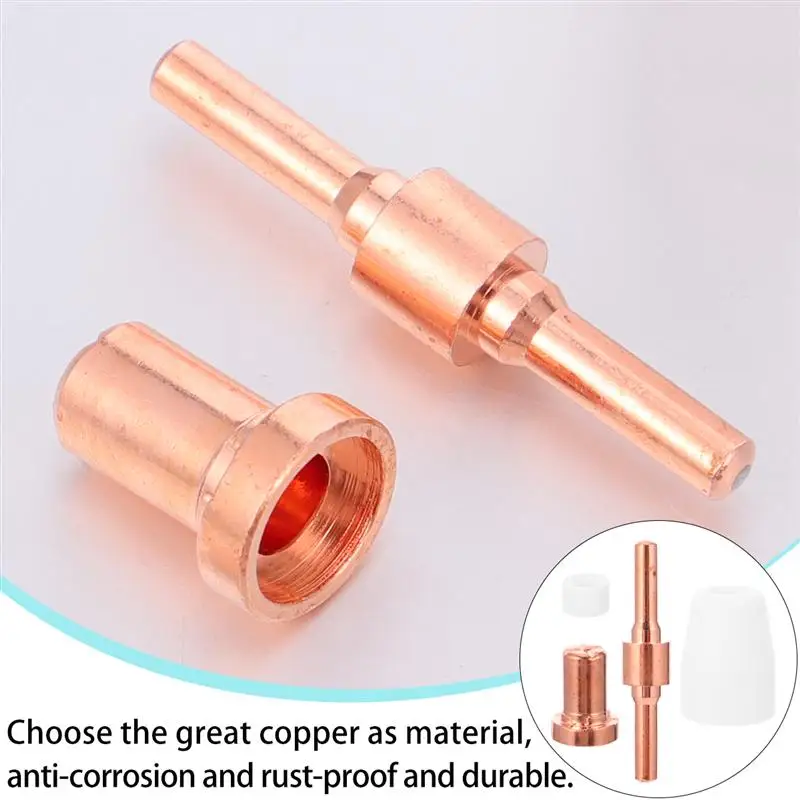 

30pcs/Set 40A Plasma Cutter Machine Consumables Accessories Electrode Tip Nozzle Kit