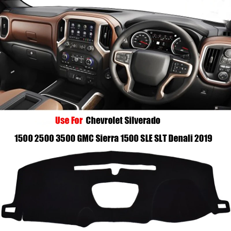 

TAIJS Factory Polyester Fibre Car Dashboard Cover For Chevrolet Silverado1500 2500 3500GMC Slerra1500 Denali Right hand drive