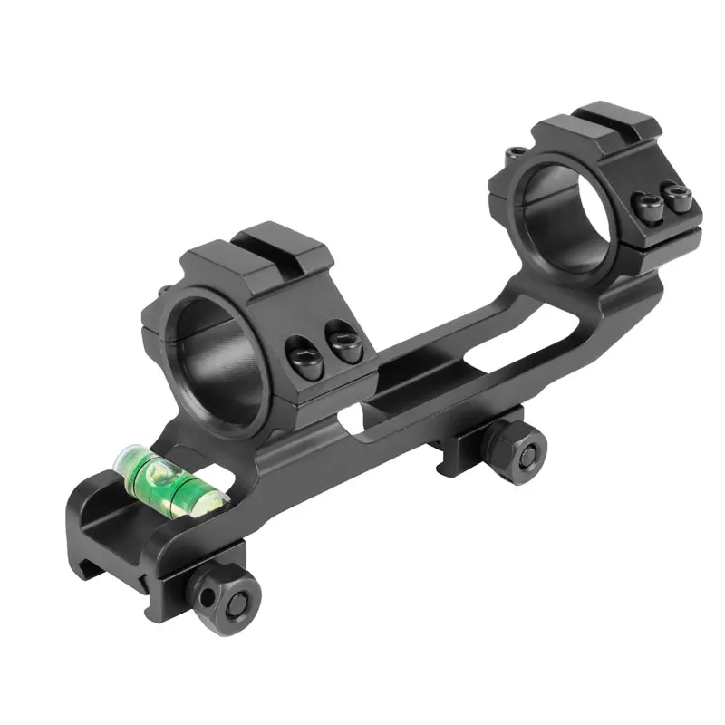 Accurate Bubble Level Scope Mount One Piece Double Rings Mount Fits 25.4/30mm Diameter Picatinny Rails Tactical Sights Mounts