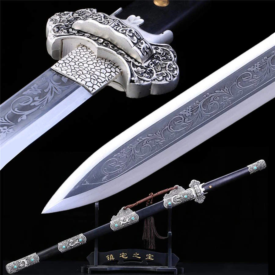 Китайский Меч дракона катана Танг Дао острые высокие искусственные вырезанные