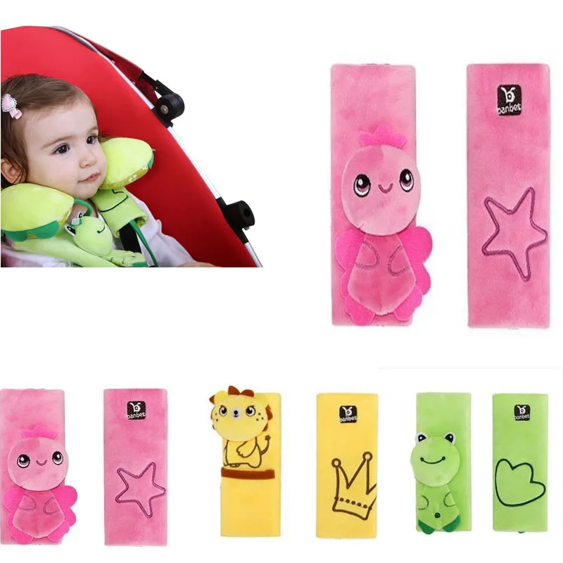 Baby Car Seat Belt Strap Cover Safety Pad Soft Shoulder Pads Protection Stroller Accessories | Мать и ребенок