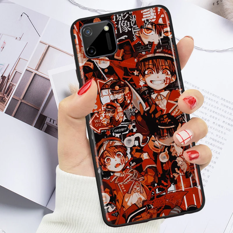 

Anime Hanako kun Yugi for OPPO Realme V15 X5 X3 X50 X7 X2 C17 C11 C3 C2 7 7i 6 6S 6i 5 3 2 Pro Soft Black Phone Case