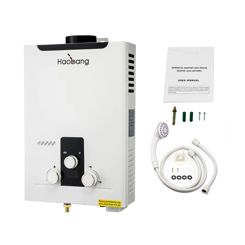 

Summer and winter conversion outside the bathroom in time to washing gas water heater