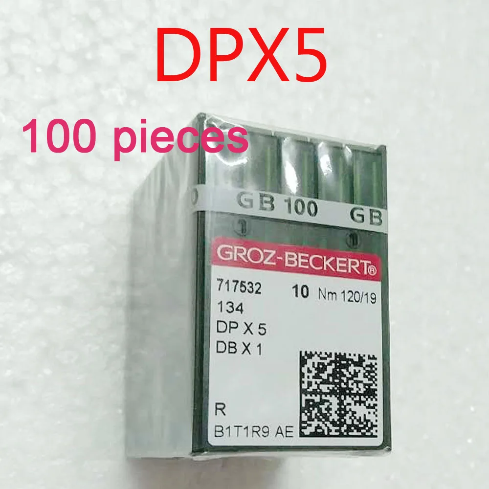 100 шт./10 упаковок/партия DP * 5 Groz beckert стандартные иглы для промышленной швейной