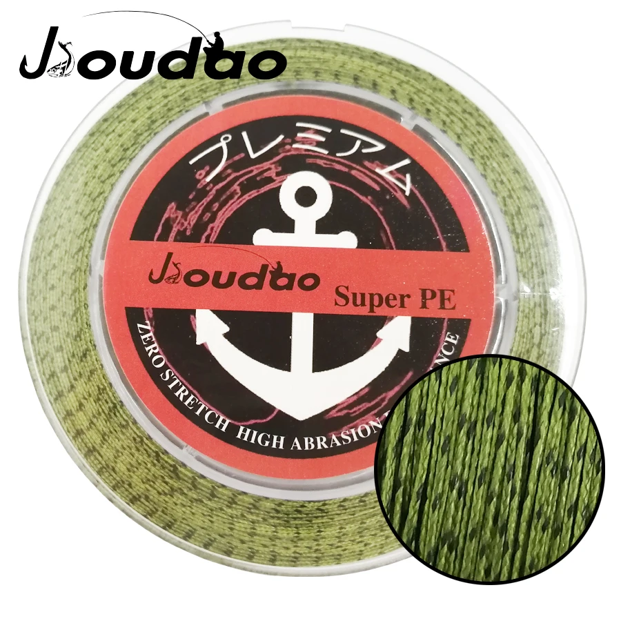 

Jioudao 4 Strands 8 Strands 150M Spotted PE Multifilament Extreme Braided Fishing Line Fishing Cord Pesca