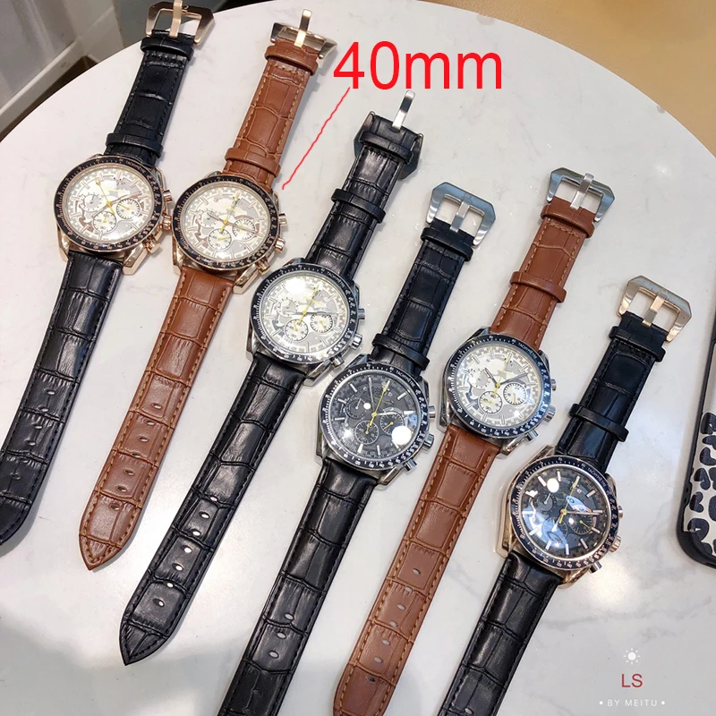 

Часы от бренда Seamaster AAA, новинка, кварцевые мужские часы для бега, секунды, Роскошные Очаровательные часы от лучшего бренда 1:1, простой Размер:...