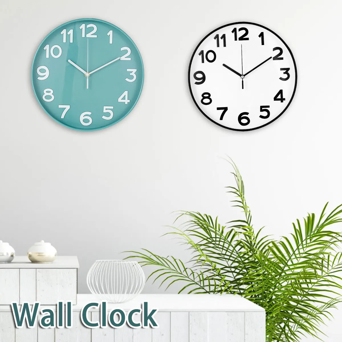 

Круглые часы, современный дизайн, настенные бесшумные настенные 3d-часы, работающие от батареек