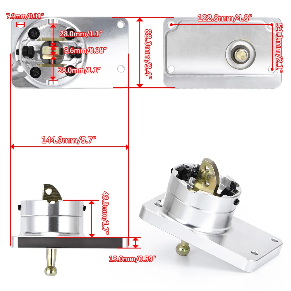 Бесплатная доставка короткий рычаг переключения подходит для Commodore Monaro VT/VX/VY/VZ/HSV