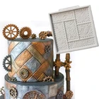 Заклепочная металлическая форма, инструменты для украшения тортов из мастики силиконовые формы, инструменты для выпечки шоколада, тортов, форма для мастики