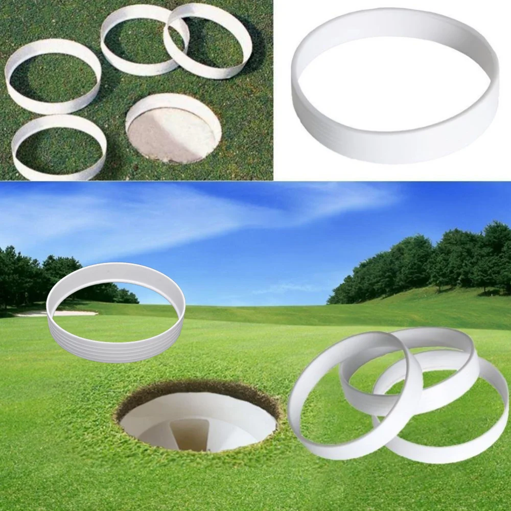 

1PC White Practice Hole Ring Training Aid Accessories Outdoor Equipment Putting Cup Ring