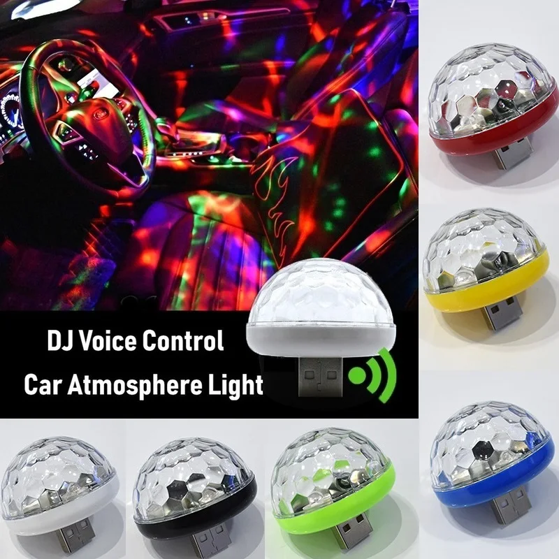 Миниатюрный USB-светильник для дискотеки светильник домашвечерние НКИ караоке Led