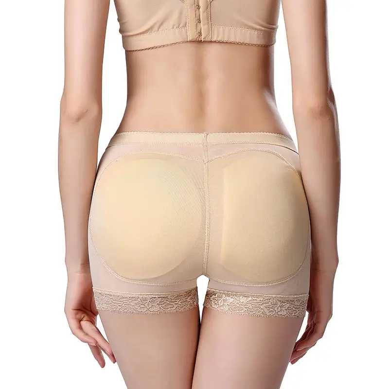 Цвет: желтый Плюс размер 3XL Shaper Сексуальные трусы для мальчиков женские Искусственные ягодицы нижнее белье пуш-ап мягкие трусы с накладками для ягодиц прикладом - Цвет: Цвет: желтый