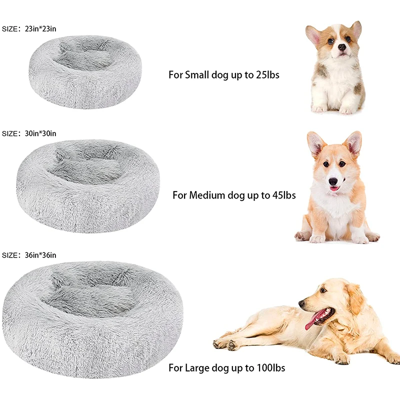 Кровать для собаки длинная плюшевая подушка кровать супер мягкие пушистые