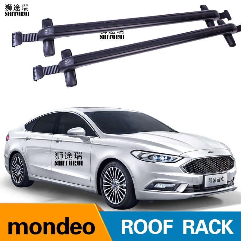2 шт. рейки на крышу для FORD mondeo 2007 + 2015 2019 боковые из алюминиевого сплава поперечные
