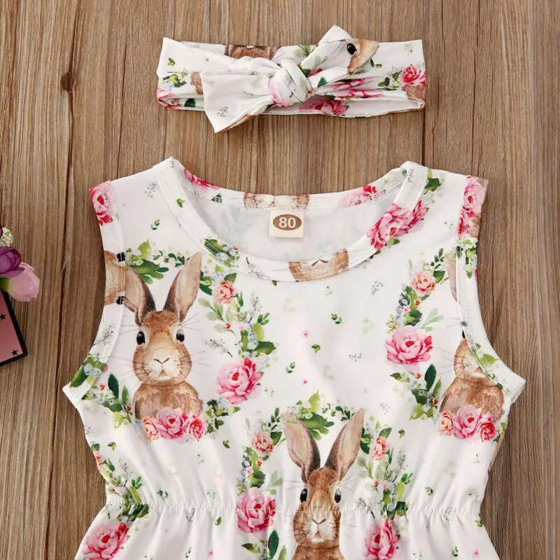 Пасхальные Комбинезоны для маленьких девочек 0 24 месяцев комбинезон с кисточками