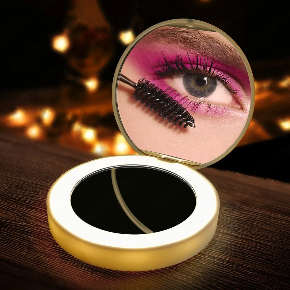 Светодиодная лампа для макияжа зеркало ванной комнаты туалетный столик гибкое