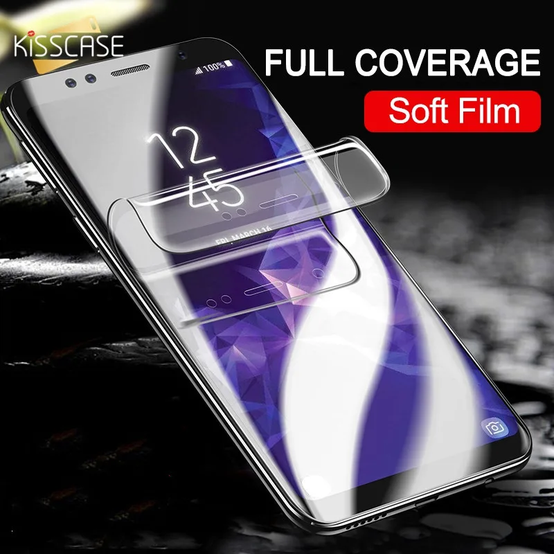 Защитная пленка KISSCASE 3D с изогнутыми краями для Samsung S20 Ultra all Cover закаленное стекло