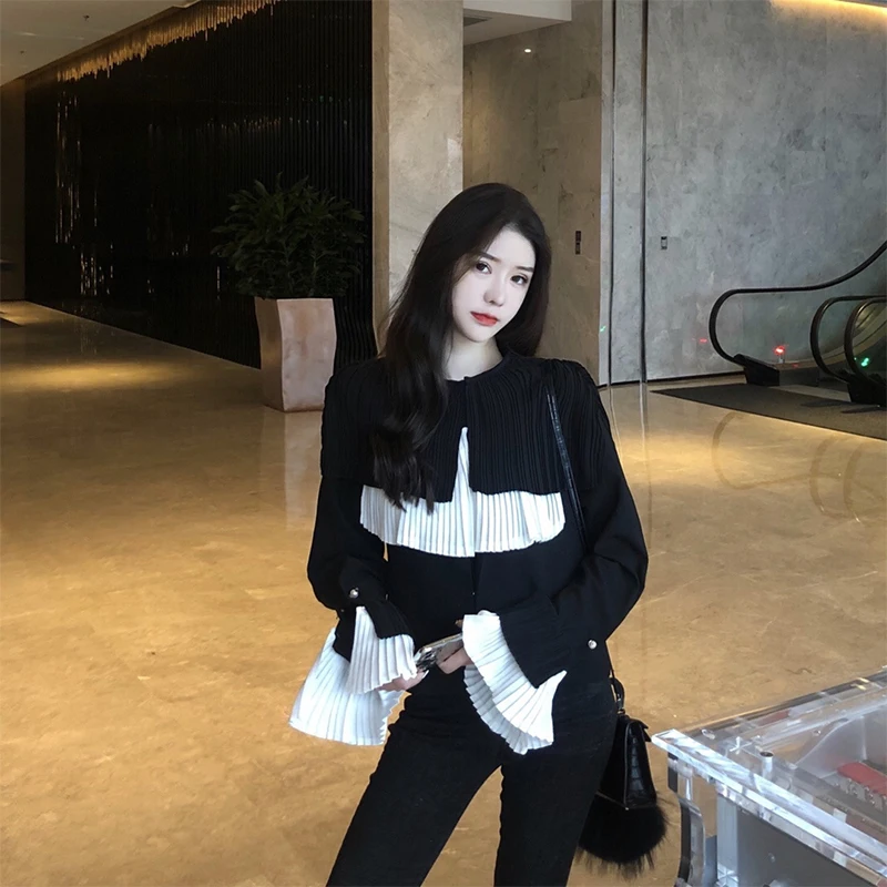 Новинка весны 2020 женская рубашка повседневная модная с длинным рукавом в стиле