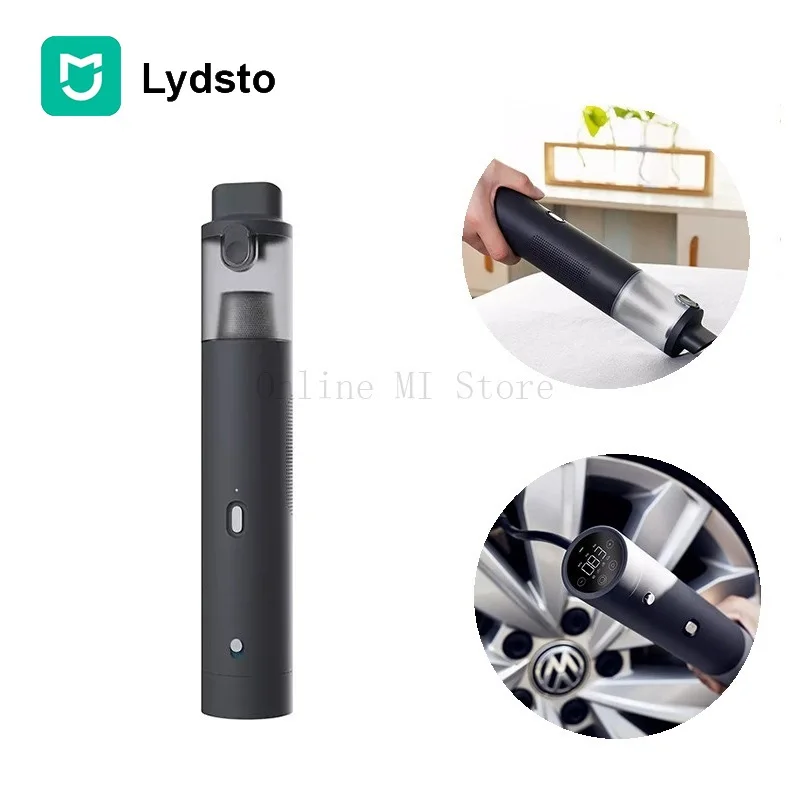 

Беспроводной ручной пылесос Mijia Lydsto 10000PA 150PSI и воздушный насос 2 в 1, многофункциональный пылесборник для автомобиля Xiaomi