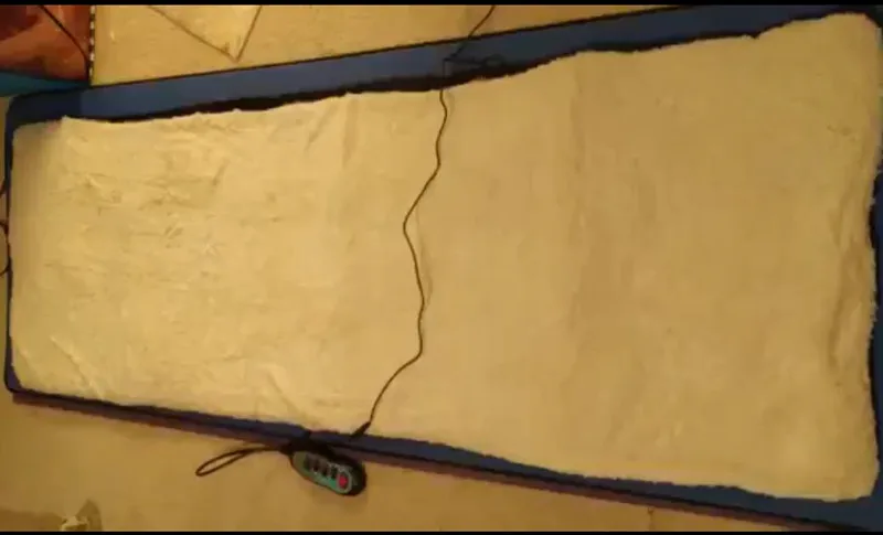 Зимний теплый автомобильный домашний массажный матрас для разминания кресло