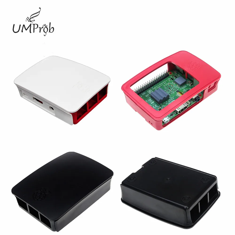 Официальный ABS Профессиональный Корпус только для Raspberry Pi 3 Model B пластиковый