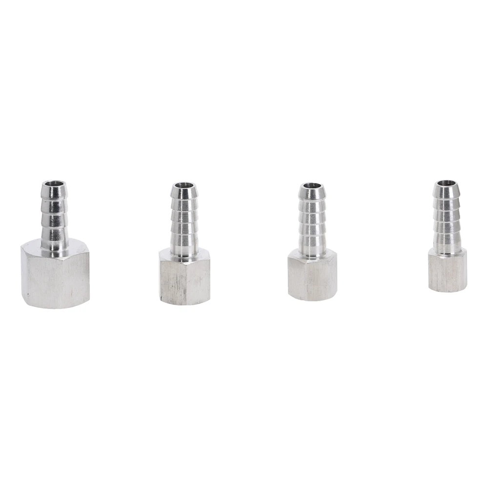 Нержавеющая сталь 304 BSP 1/8 &quot1/4&quot 3/8 &quot1/2&quot резьбовые фитинги для труб хвостовый