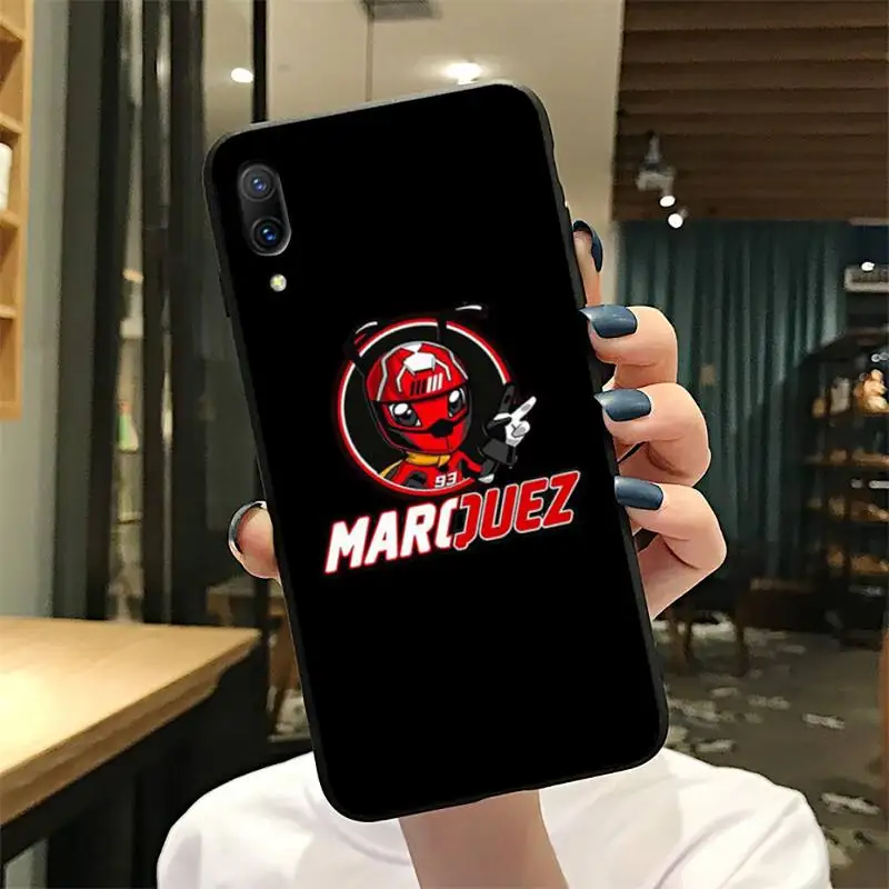 

2018 2019 Marc Marquez Moto Gp 93 Phone Case For Vivo Y91c Y17 Y51 Y67 Y55 Y7s Y81S Y19 V17 vivos5