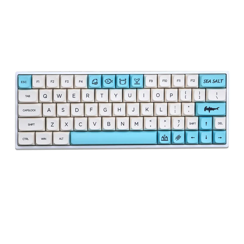 

140 Keys/set Salt And Milk Theme Keycap For MX Switch Mechanical Keyboard PBT Dye Subbed Key Caps XDA Profile